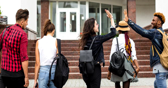 collage student banner